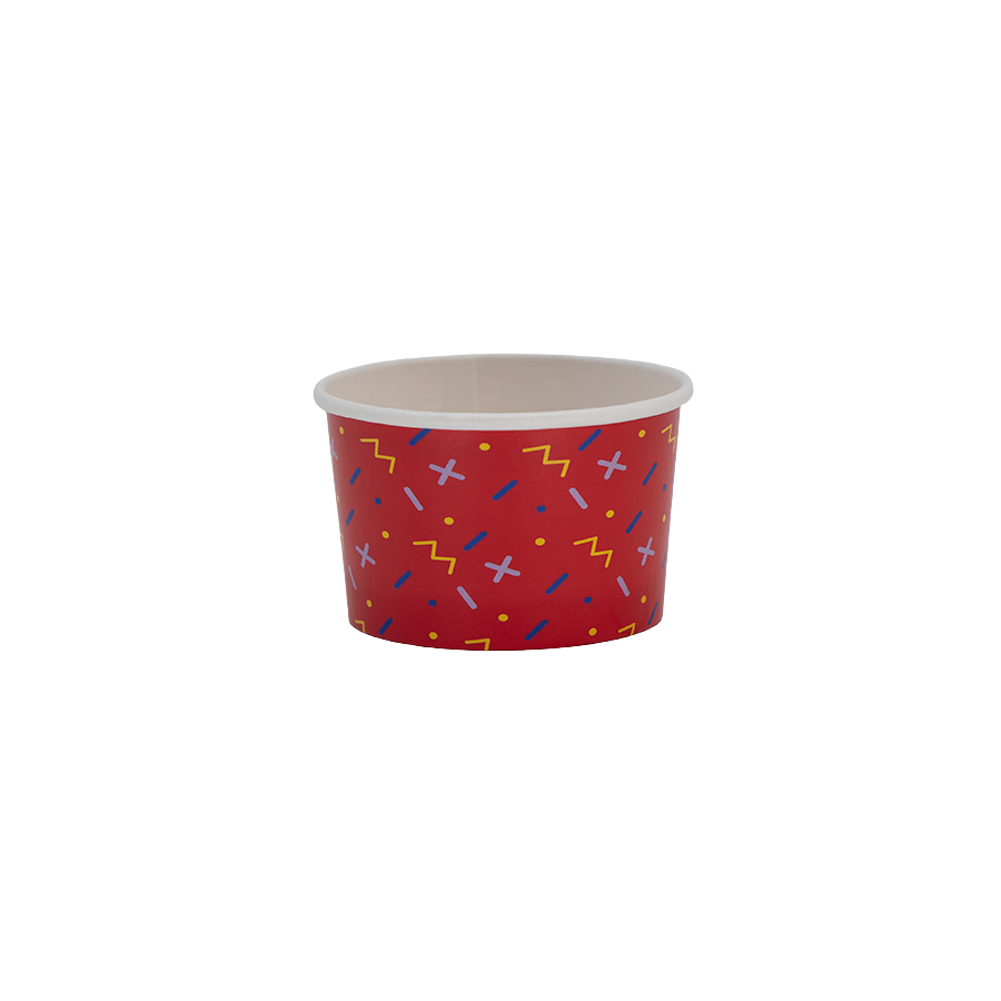 MISKA PAP. NADRUK 130 ML (7073) MEMPHIS MIX
